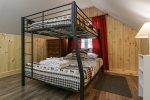 Upper Level Guest Bedroom with Bunk Bed